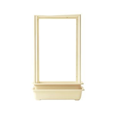 Rowan Arc Empty Vertical Garden Frame - Ivory
