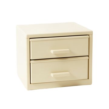 Cliff Canyon Small-Parts Storage Drawer Cabinet - Ivory