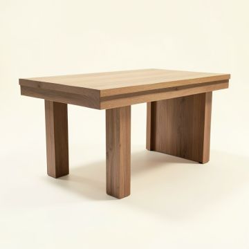 Fromm Wood Table (synthetic illustration; no displayed measurements)