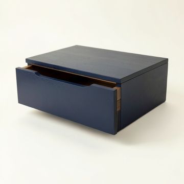 Brook Fold Under-Desk Drawer Unit - Navy (synthetic illustration; no displayed measurements)