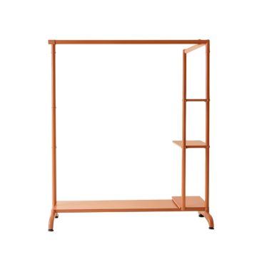 Olive Bluff Empty Garment Rack - Terracotta (synthetic illustration; no displayed measurements)