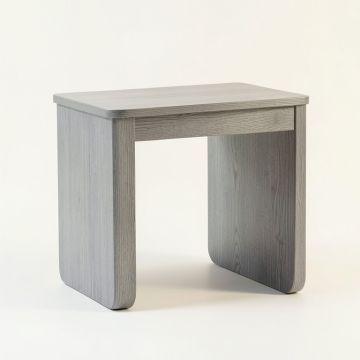 Cliff Bend Small Writing Desk - Gray (synthetic illustration; no displayed measurements)