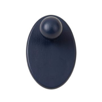 Ash Branch Wall-Mounted Robe Hook - Navy