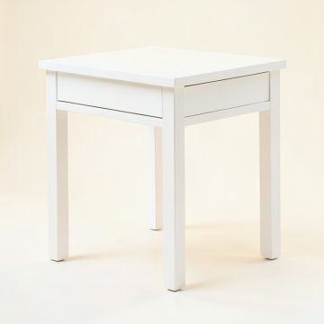 Briar Field Side Table - White (synthetic illustration; no displayed measurements)