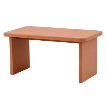 Moss Bridge Desktop Monitor Riser - Terracotta (synthetic illustration; no displayed measurements)