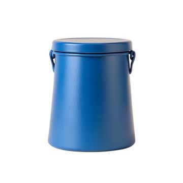 Briar Branch Storage Canister With Lid - Blue
