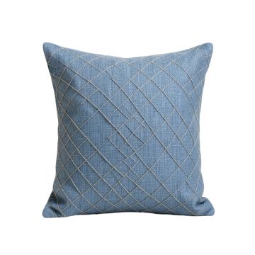 Clay Brook Filled Accent Pillow - Blue