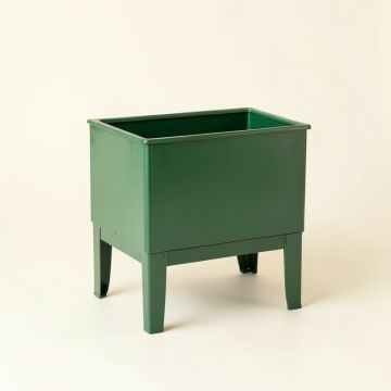 Maple Bend Empty Raised Planter - Green (synthetic illustration; no displayed measurements)