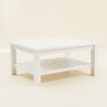 Cedar Branch Coffee Table - White (synthetic illustration; no displayed measurements)