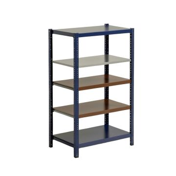 Carroll 73 '' H X 36 '' W X 18 '' D 5-Tier Metal Storage Shelves