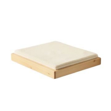 Willow Edge Wall-Mounted Cat Perch - Cream