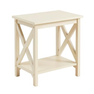 Cove Bluff Side Table - Cream