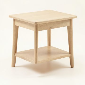Hill Bridge Side Table - Beige (synthetic illustration; no displayed measurements)