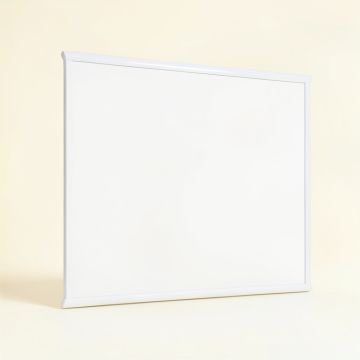 White 100 '' Manual Projection Screen (synthetic illustration; no displayed measurements)
