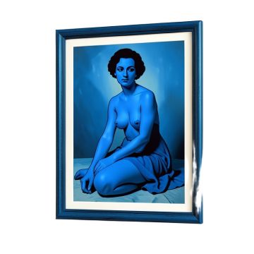 The Blue Nude ( Seated Nude ) By Pablo Picasso - Picture Frame Print On Paper