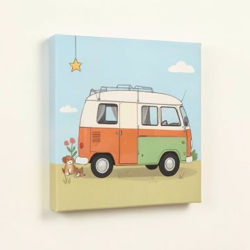 Culbreth Sleepy Camper Scene By Bianca Pozzi (synthetic illustration; no displayed measurements)