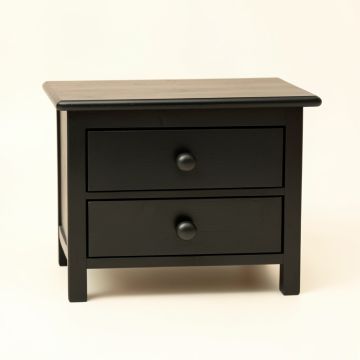 Briar Falls Nightstand - Black (synthetic illustration; no displayed measurements)