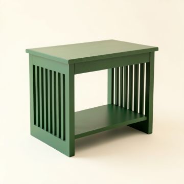 Lake Bend Small Writing Desk - Green (synthetic illustration; no displayed measurements)