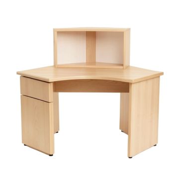 Hafid Floating Desk With Hutch