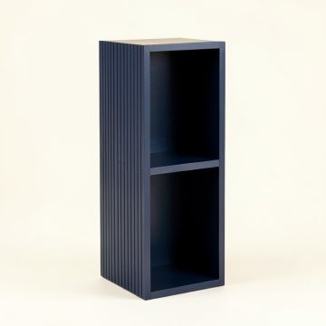 Harbor Dell Narrow Cubby Tower - Navy (synthetic illustration; no displayed measurements)