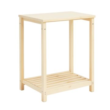 Olive Bend Freestanding Laundry Folding Counter - Ivory