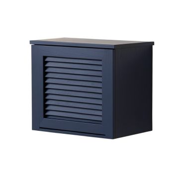 Ridge Dale Wall-Mounted Entry Cabinet - Navy