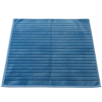 Glen Edge Bath Mat - Blue