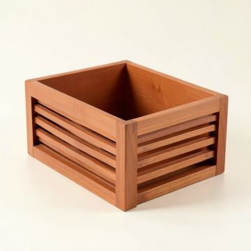 Hazel Arc Empty Furniture-Style Litter Enclosure (synthetic illustration; no displayed measurements)
