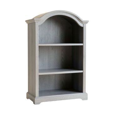 Dawn Bend Freestanding Bookcase - Gray