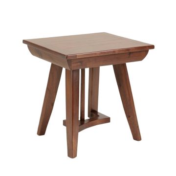 Alvis Cross Legs End Table (synthetic illustration; no displayed measurements)