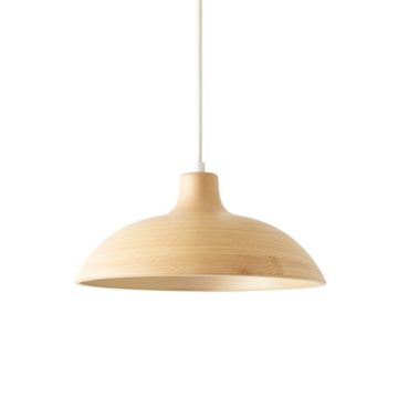 Brook Crossing Pendant Light Suspended From One Plain Cable - Beige