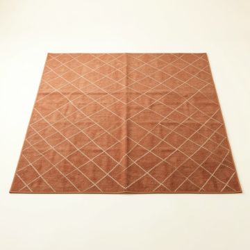 Maple Bend Rectangular Area Rug - Terracotta (synthetic illustration; no displayed measurements)