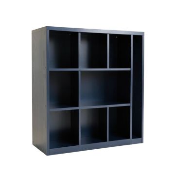 Harbor Falls Freestanding Bookcase - Navy