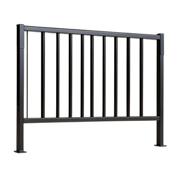 Jayson Double Panel Metal Slat Headboard (synthetic illustration; no displayed measurements)
