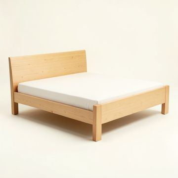 Dorinda King Solid Wood Platform Bed (synthetic illustration; no displayed measurements)