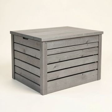 Cliff Bridge Closed Outdoor Storage Box - Gray (synthetic illustration; no displayed measurements)