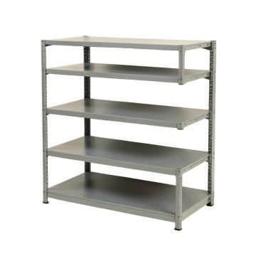 Sage Dell Desktop Shelving Unit - Gray