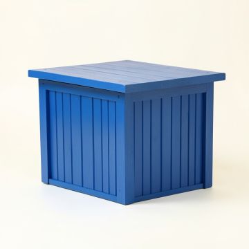 Willow Brook Closed Outdoor Storage Box - Blue (synthetic illustration; no displayed measurements)