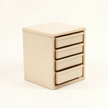 Shore Brook Small-Parts Storage Drawer Cabinet - Beige (synthetic illustration; no displayed measurements)