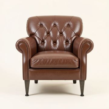 45 '' Wide Tufted Chesterfield Chair (synthetic illustration; no displayed measurements)
