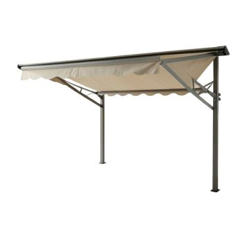 12 Ft. W X 10 Ft. D Metal Standard Patio Awning