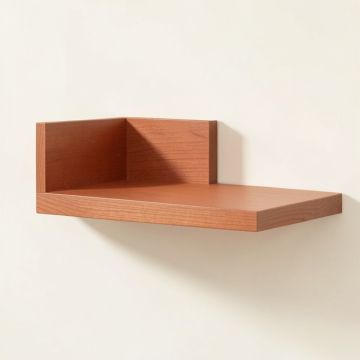 Willow Bluff Wall-Mounted Shelf - Terracotta (synthetic illustration; no displayed measurements)