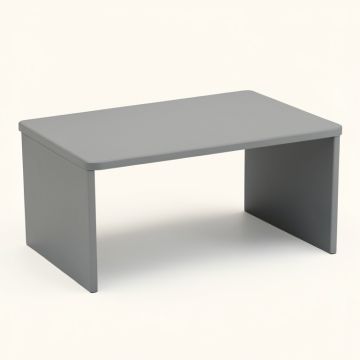 Ash Crest Desktop Monitor Riser - Gray (synthetic illustration; no displayed measurements)