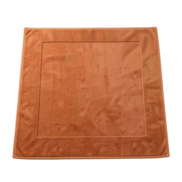 Shore Crest Bath Mat - Terracotta
