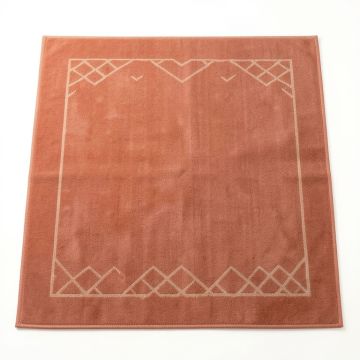Summit Arc Rectangular Outdoor Rug - Terracotta (synthetic illustration; no displayed measurements)