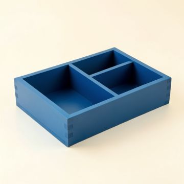 Olive Branch Empty Pantry Drawer Organizer Insert - Blue (synthetic illustration; no displayed measurements)