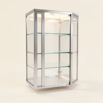 Edition 400 Recessed Frameless 2 Doors Medicine Cabinet With 6 Adjustable Shelves And Led Lighting (synthetic illustration; no displayed measurements)