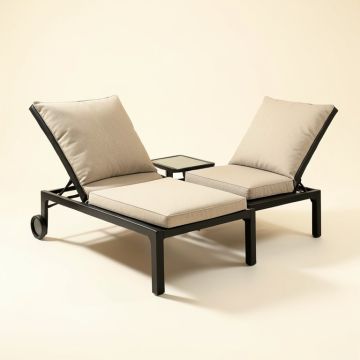 Randall Sun Lounger Set With Table (synthetic illustration; no displayed measurements)