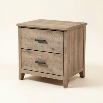 Kisner 2 Drawer Nightstand (synthetic illustration; no displayed measurements)