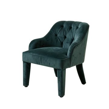 Emmielou Tufted Velvet Side Chair